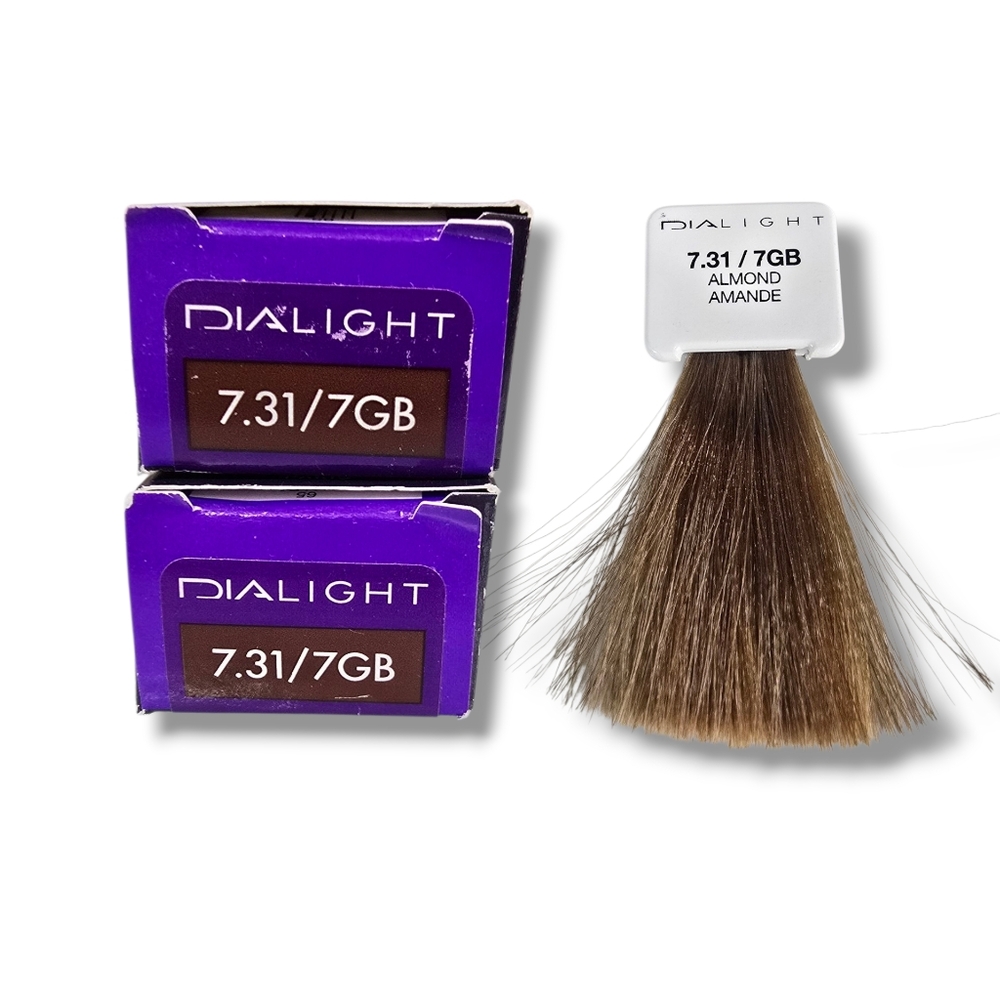 L'Oreal Professionnel DIALight 2 Tubes Ammonia-Free 7.31/7GB Almond